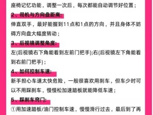 教你热血无赖如何安全搭载妹子：车载技巧大放送