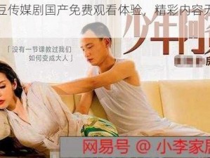 麻花豆传媒剧国产免费观看体验，精彩内容无广告打扰