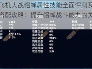 全民飞机大战貂蝉属性技能全面评测及装备宠物搭配攻略：提升貂蝉战斗能力的关键选择