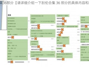 刮伦合集36部分【请详细介绍一下刮伦合集 36 部分的具体内容和特点？】