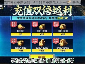 使命召唤16第四赛季更新详解：6月11日更新包大小一览，新版本内容抢鲜知