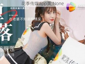 花季传媒app黄;None