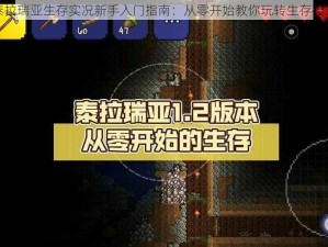 泰拉瑞亚生存实况新手入门指南：从零开始教你玩转生存模式