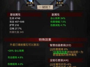 探究《血咒》主角能力的秘密：属性详解大放送