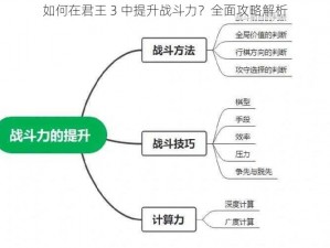 如何在君王 3 中提升战斗力？全面攻略解析