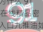 为什么 91 在线精品密入口九推油如此受欢迎？