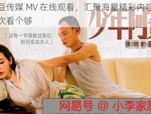 麻花豆传媒 MV 在线观看，汇聚海量精彩内容，让你一次看个够