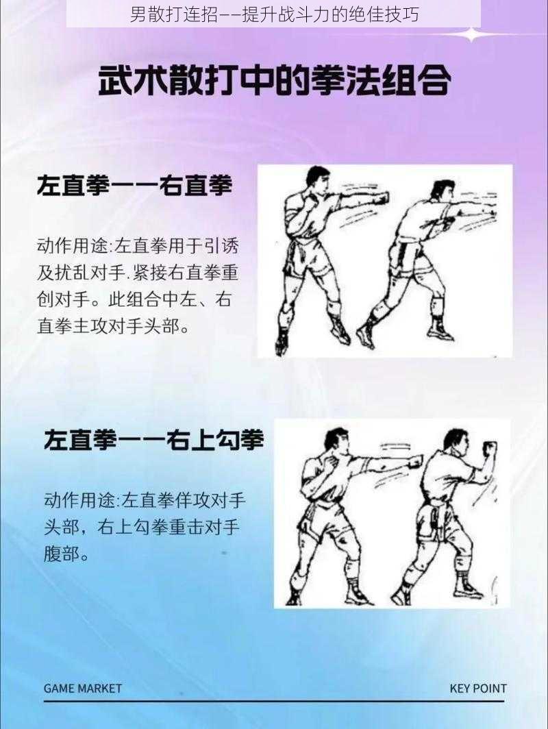 男散打连招——提升战斗力的绝佳技巧