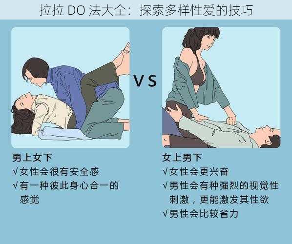 拉拉 DO 法大全：探索多样性爱的技巧