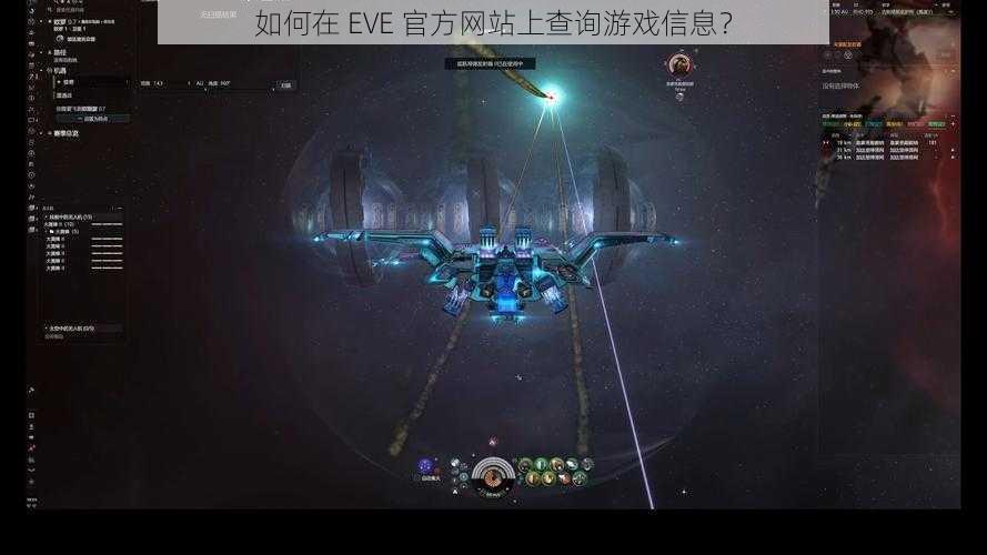 如何在 EVE 官方网站上查询游戏信息？