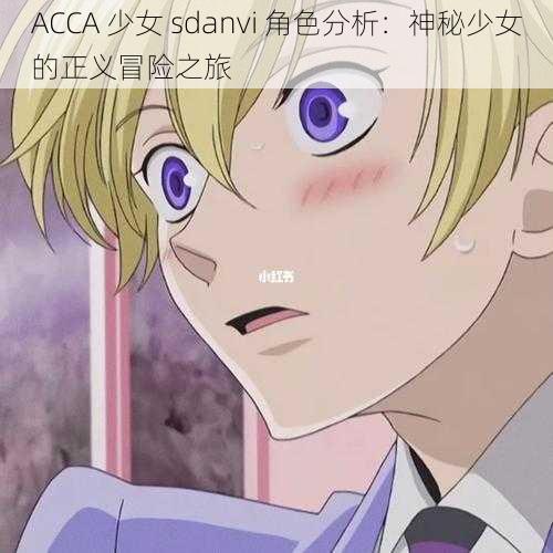 ACCA 少女 sdanvi 角色分析：神秘少女的正义冒险之旅