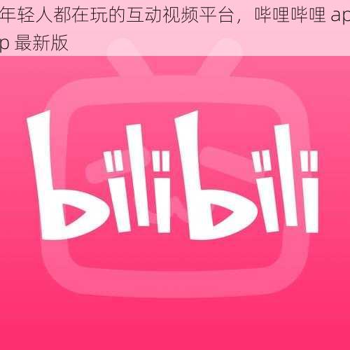 年轻人都在玩的互动视频平台，哔哩哔哩 app 最新版