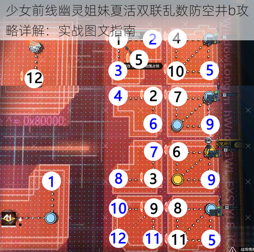 少女前线幽灵姐妹夏活双联乱数防空井b攻略详解：实战图文指南