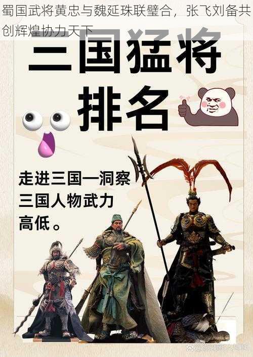 蜀国武将黄忠与魏延珠联璧合，张飞刘备共创辉煌协力天下