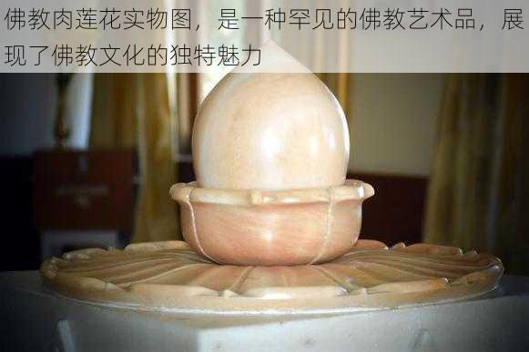 佛教肉莲花实物图，是一种罕见的佛教艺术品，展现了佛教文化的独特魅力