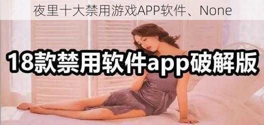 夜里十大禁用游戏APP软件、None