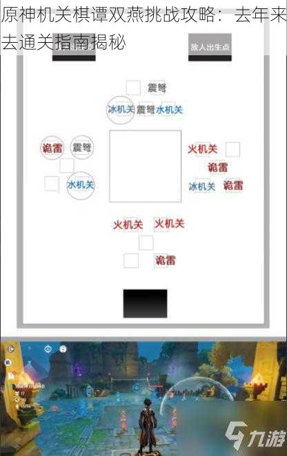 原神机关棋谭双燕挑战攻略：去年来去通关指南揭秘