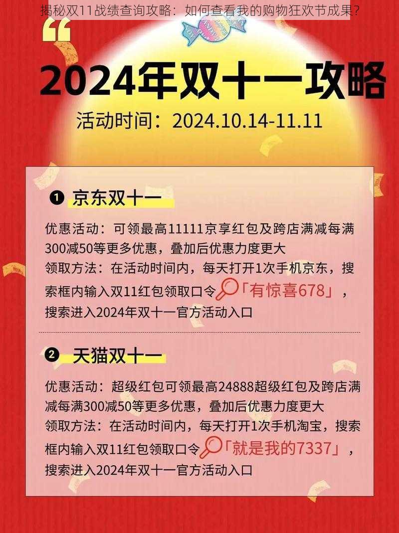 揭秘双11战绩查询攻略：如何查看我的购物狂欢节成果？