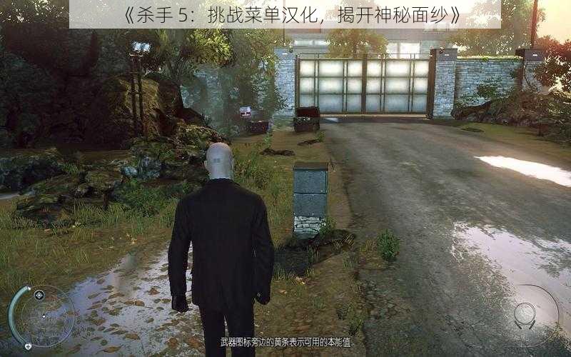 《杀手 5：挑战菜单汉化，揭开神秘面纱》