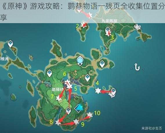 《原神》游戏攻略：鹮巷物语一残页全收集位置分享