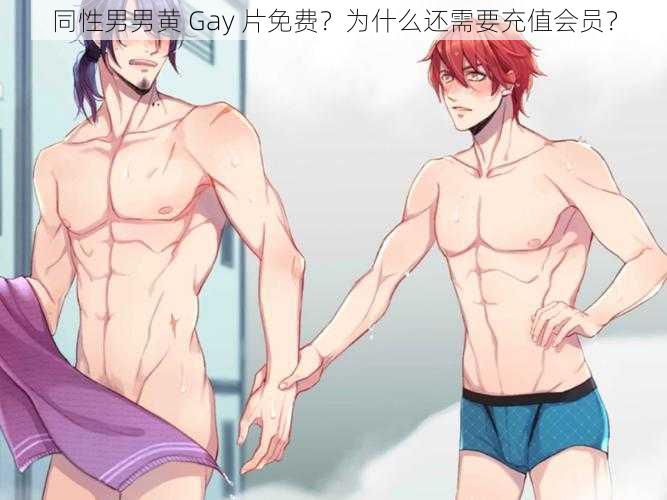 同性男男黄 Gay 片免费？为什么还需要充值会员？