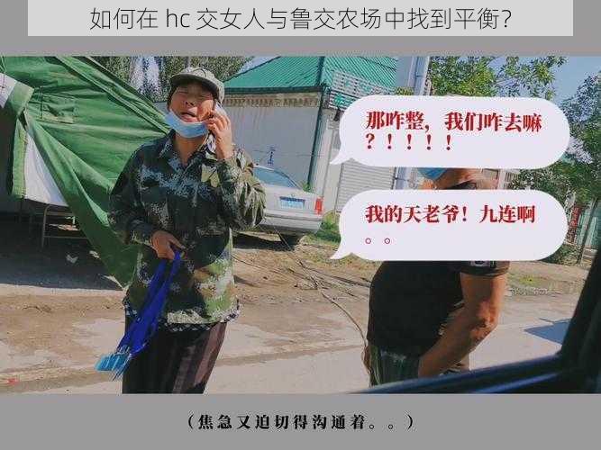 如何在 hc 交女人与鲁交农场中找到平衡？