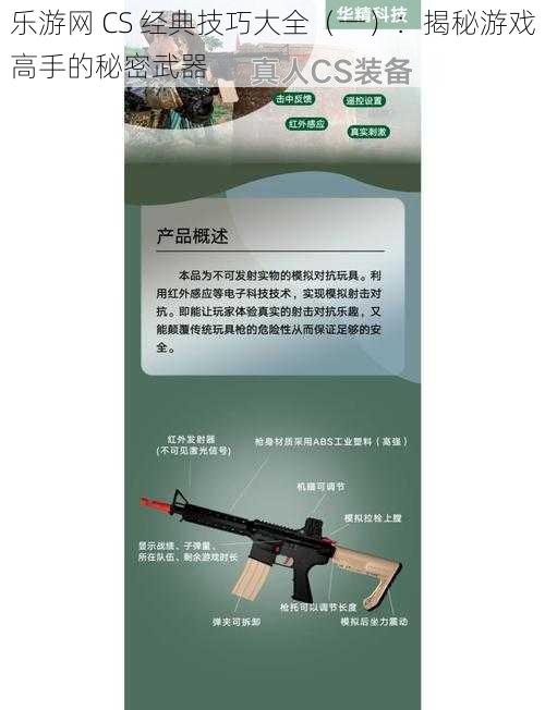 乐游网 CS 经典技巧大全（一）：揭秘游戏高手的秘密武器